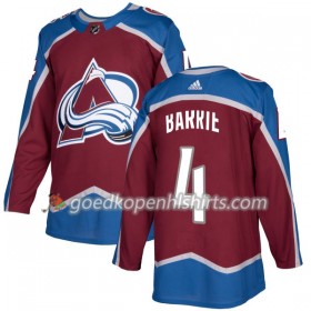 Colorado Avalanche Tyson Barrie 4 Adidas 2017-2018 Rood Authentic Shirt - Mannen